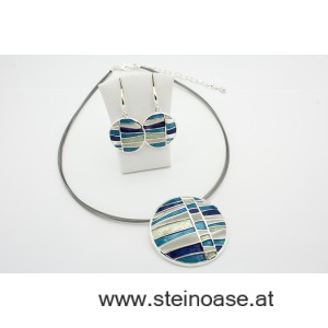 Mode-Collier 'Ocean Blue'